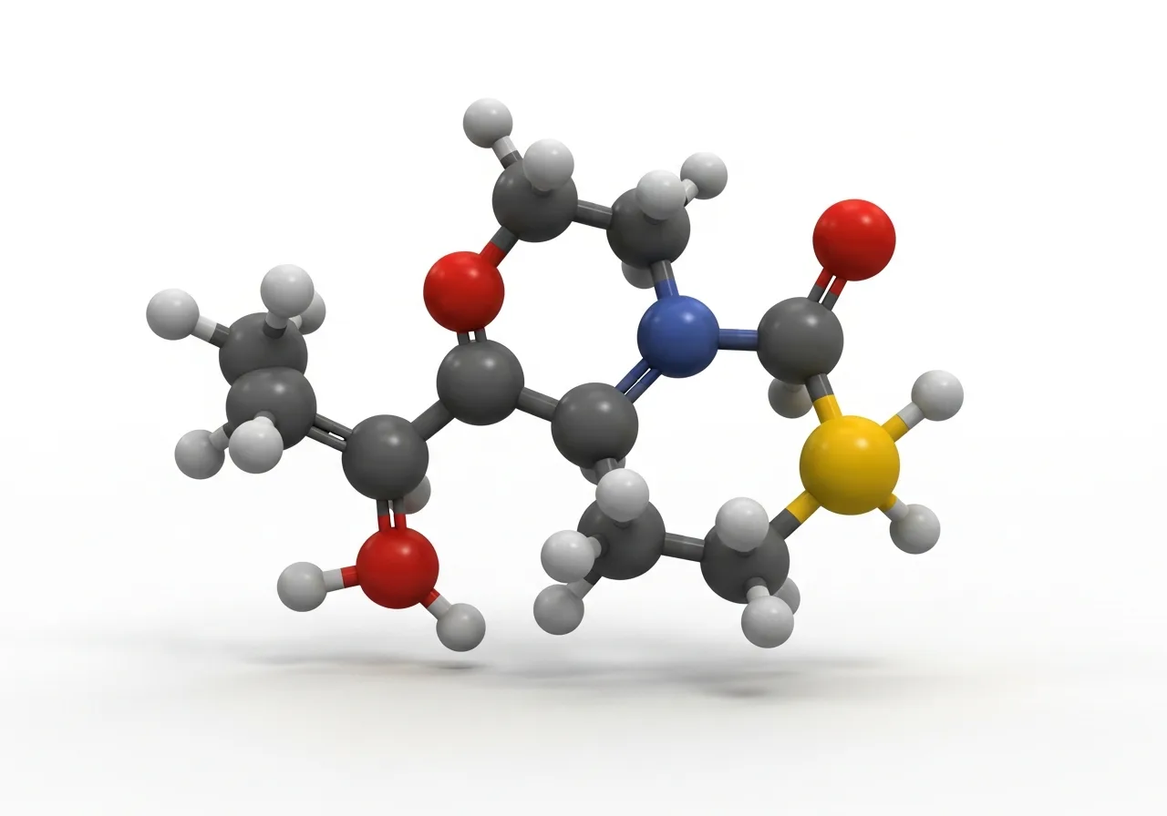 Sildenafil molecular model
