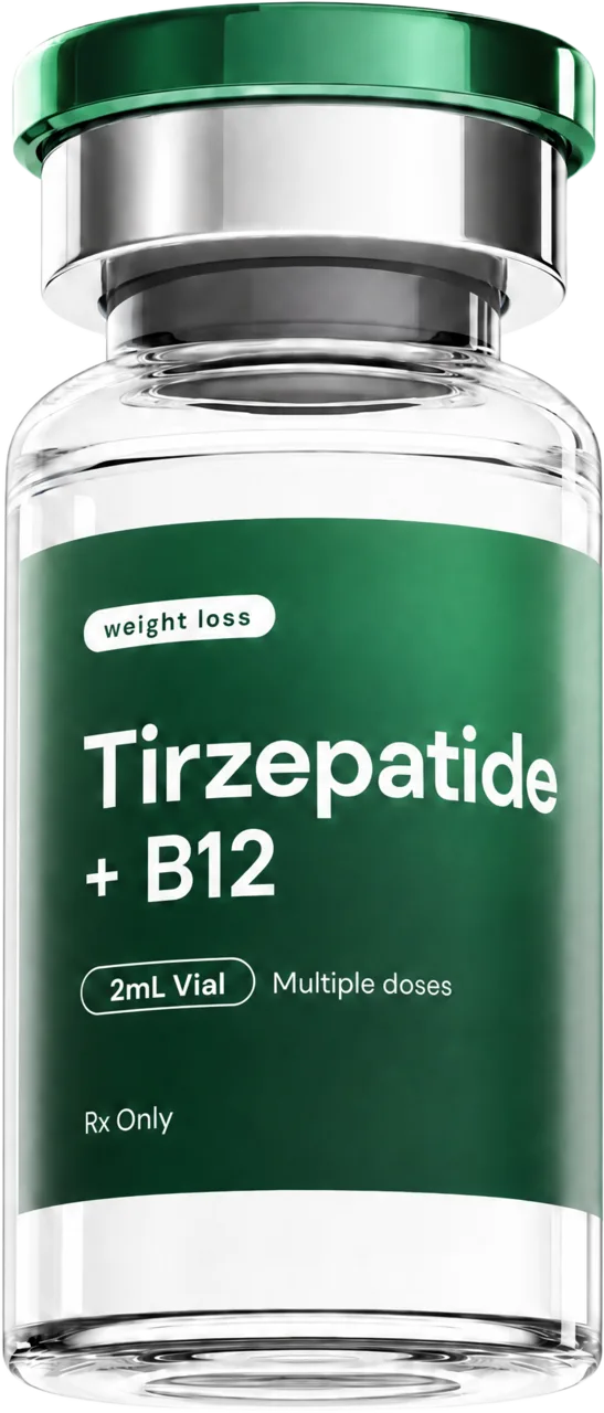 Tirzepatide weight loss vial